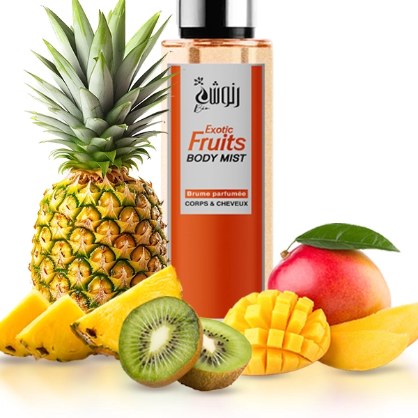 Brume parfumée fruits exotiques mangue, ananas et kiwi