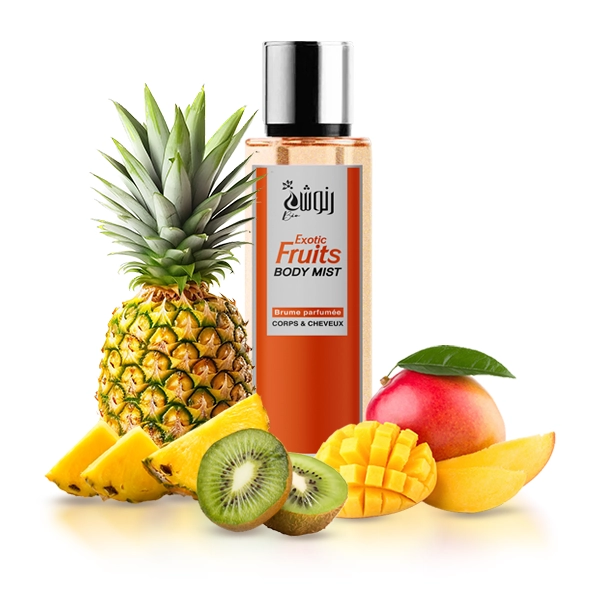 body mist Exotic Fruits mangue, ananas kiwi