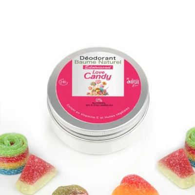 Baume Déodorant naturel rannoucha cosmetiques sucrée gourmand