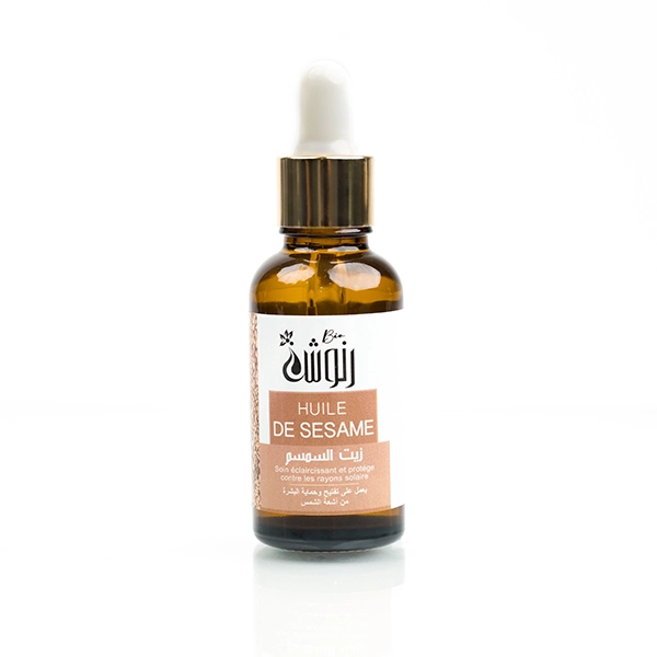Huile de sésame naturelle, soin nourrissant pour peau et cheveux