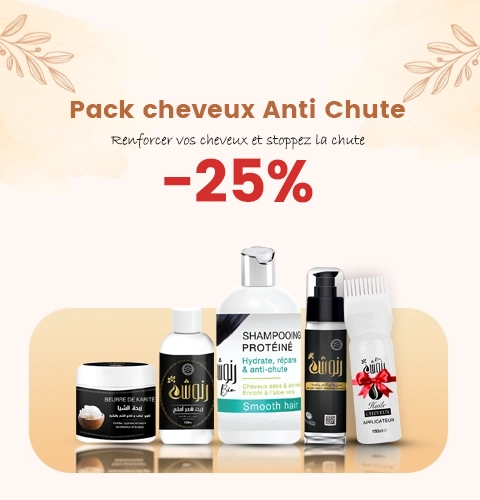 pack cheveux -25% livraison Gratuite anti chute
